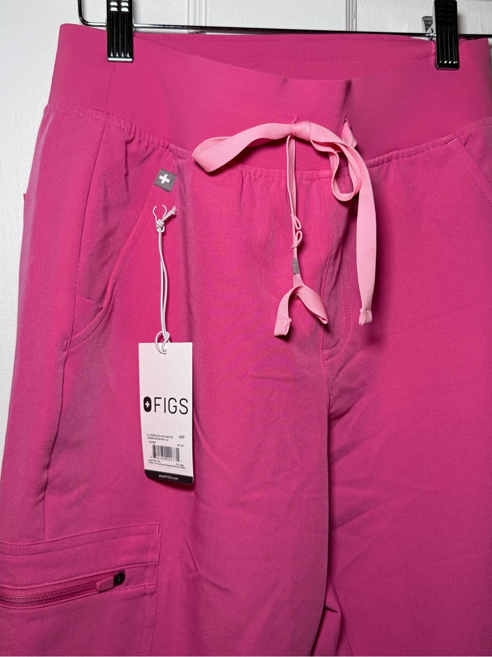 FIGS Breast Cancer Pink Scrub Set